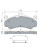 Brake Pad Set, disc brake BP2339 Bosch, Thumbnail 7
