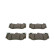 Brake Pad Set, disc brake BP2346 Bosch, Thumbnail 5