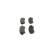 Brake Pad Set, disc brake BP235 Bosch, Thumbnail 6