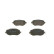 Brake Pad Set, disc brake BP2350 Bosch, Thumbnail 3