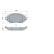 Brake Pad Set, disc brake BP2350 Bosch, Thumbnail 7