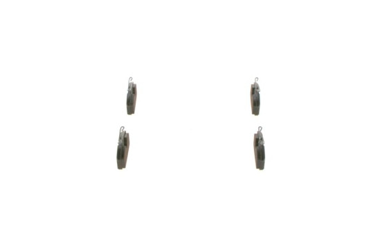 Brake Pad Set, disc brake BP2352 Bosch, Image 2