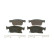 Brake Pad Set, disc brake BP2357 Bosch