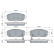 Brake Pad Set, disc brake BP2359 Bosch