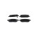 Brake Pad Set, disc brake BP2359 Bosch, Thumbnail 2