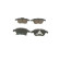 Brake Pad Set, disc brake BP2364 Bosch, Thumbnail 3