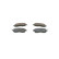 Brake Pad Set, disc brake BP2375 Bosch