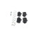 Brake Pad Set, disc brake BP238 Bosch, Thumbnail 5