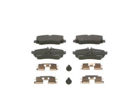 Brake Pad Set, disc brake BP239 Bosch, Image 4