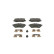 Brake Pad Set, disc brake BP239 Bosch, Thumbnail 4
