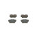 Brake Pad Set, disc brake BP2395 Bosch, Thumbnail 2