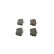 Brake Pad Set, disc brake BP2395 Bosch, Thumbnail 3