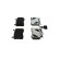 Brake Pad Set, disc brake BP2396 Bosch, Thumbnail 3