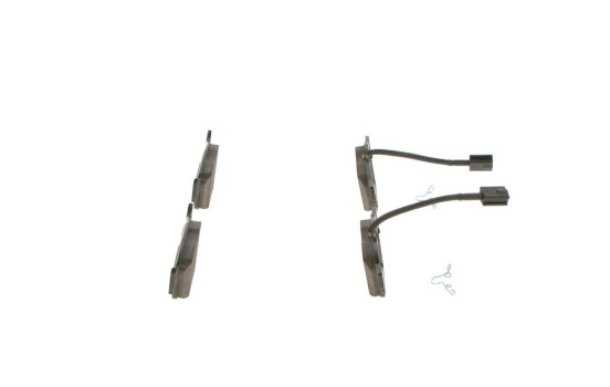 Brake Pad Set, disc brake BP2397 Bosch, Image 4
