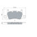 Brake pad set, disc brake BP2403 Bosch, Thumbnail 5