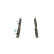 Brake Pad Set, disc brake BP2406 Bosch, Thumbnail 2