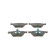 Brake Pad Set, disc brake BP2406 Bosch, Thumbnail 6