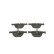 Brake Pad Set, disc brake BP2408 Bosch, Thumbnail 6