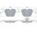 Brake Pad Set, disc brake BP2408 Bosch, Thumbnail 7