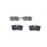 Brake Pad Set, disc brake BP241 Bosch, Thumbnail 5