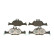 Brake Pad Set, disc brake BP2410 Bosch