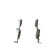 Brake Pad Set, disc brake BP2410 Bosch, Thumbnail 2