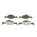 Brake Pad Set, disc brake BP2410 Bosch, Thumbnail 3