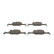 Brake Pad Set, disc brake BP2410 Bosch, Thumbnail 5