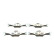 Brake Pad Set, disc brake BP2410 Bosch, Thumbnail 6