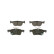 Brake Pad Set, disc brake BP2420 Bosch