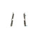 Brake Pad Set, disc brake BP2420 Bosch, Thumbnail 4