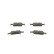 Brake Pad Set, disc brake BP2420 Bosch, Thumbnail 5