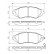 Brake Pad Set, disc brake BP243 Bosch, Thumbnail 8