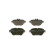 Brake Pad Set, disc brake BP2435 Bosch