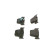 Brake pad set, disc brake BP2437 Bosch, Thumbnail 3