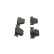 Brake pad set, disc brake BP2437 Bosch, Thumbnail 5