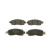 Brake Pad Set, disc brake BP2438 Bosch, Thumbnail 3