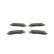 Brake Pad Set, disc brake BP2438 Bosch, Thumbnail 5