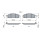 Brake Pad Set, disc brake BP2440 Bosch, Thumbnail 7