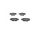 Brake Pad Set, disc brake BP246 Bosch, Thumbnail 5