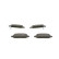 Brake Pad Set, disc brake BP2465 Bosch, Thumbnail 5