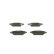 Brake Pad Set, disc brake BP2465 Bosch, Thumbnail 6