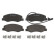 Brake Pad Set, disc brake BP2474 Bosch