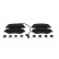 Brake Pad Set, disc brake BP2474 Bosch, Thumbnail 2