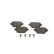 Brake Pad Set, disc brake BP2481 Bosch, Thumbnail 5