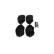 Brake pad set, disc brake BP2483 Bosch, Thumbnail 2