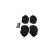Brake pad set, disc brake BP2483 Bosch, Thumbnail 4