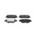 Brake Pad Set, disc brake BP2486 Bosch