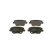 Brake Pad Set, disc brake BP2487 Bosch