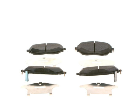 Brake Pad Set, disc brake BP2488 Bosch, Image 5